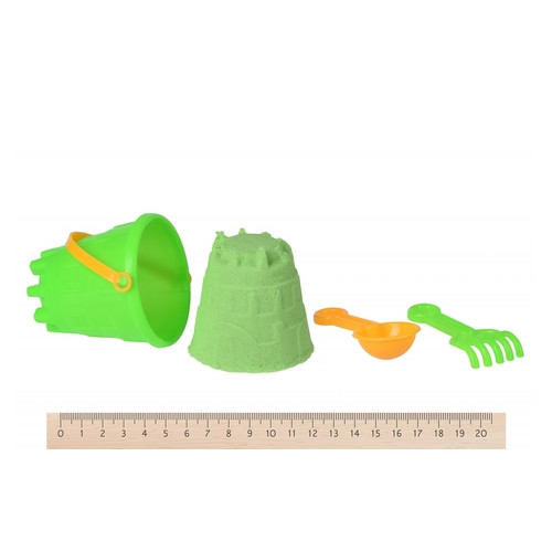 Волшебный песок Same Toy Omnipotent Sand Мороженое 0,5 кг (зеленый) 9 ед. HT720-10Ut фото №3