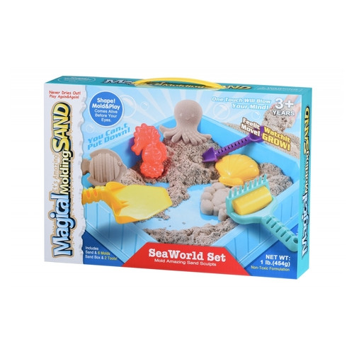 Чарівний пісок Same Toy Морський світ 0,450кг (натуральний) NF9888-5Ut фото №1