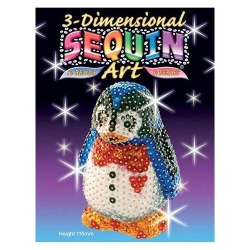 Набір для творчості Sequin Art 3D Penguin (SA0503) фото №1
