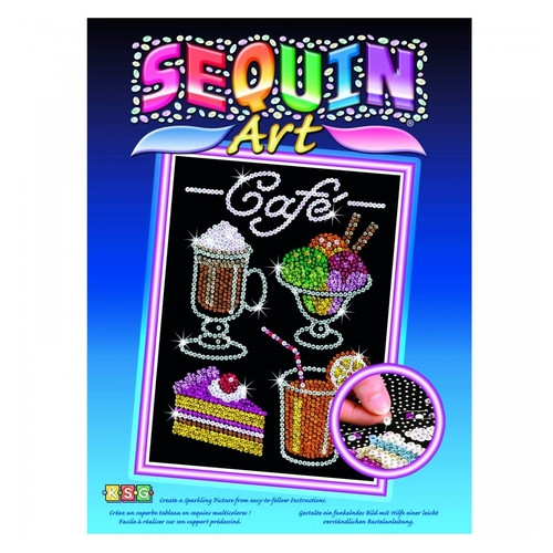 Набір для творчості Sequin Art BLUE Cafe SA1424 фото №2
