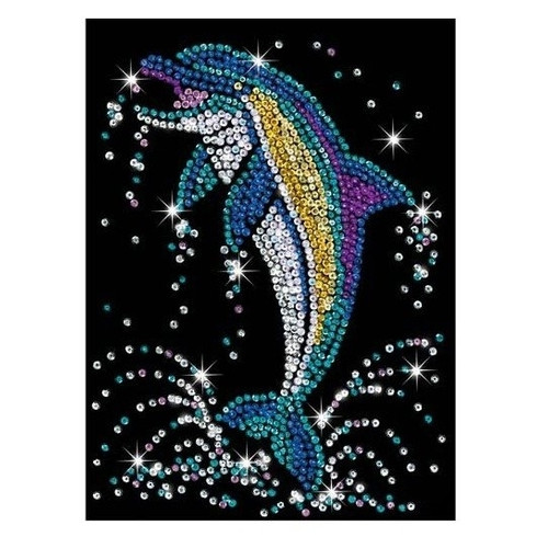 Набір для творчості Sequin Art BLUE Dolphin SA1516 фото №2