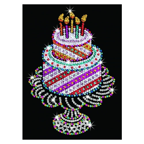 Набір для творчості Sequin Art ORANGE Birthday Cake SA1506 фото №1