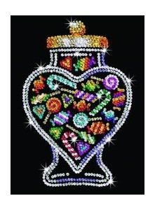 Набір для творчості Sequin Art ORANGE Candy Jar SA1505 фото №1