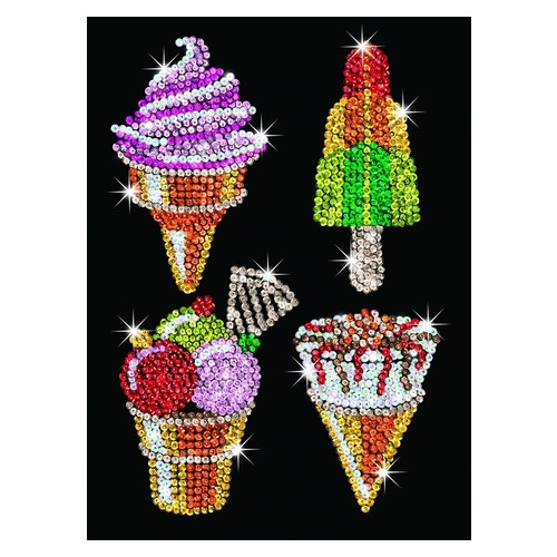 Набор для творчества Sequin Art ORANGE Ice Creams SA1504 фото №1