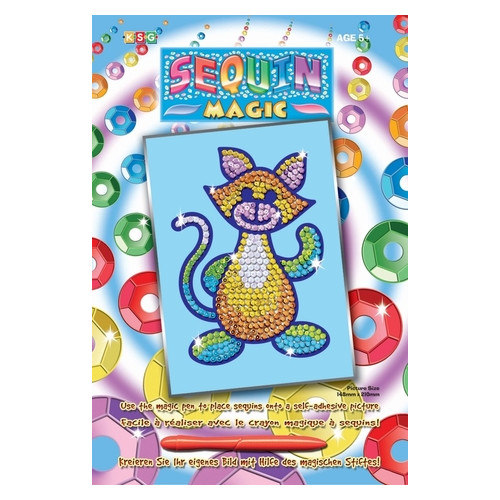 Набір для творчості Sequin Art Magic Cat (SA0718) фото №1
