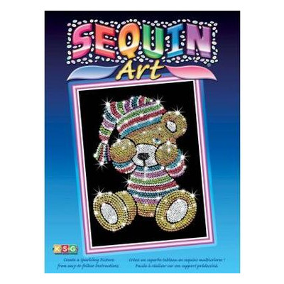 Набір для творчості Sequin Art BLUE Teddy (SA0616) фото №1