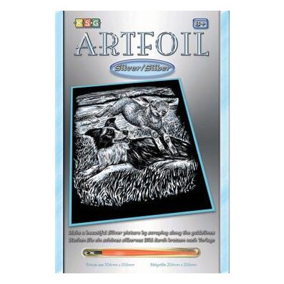 Набір для творчості Sequin Art ARTFOIL SILVER Sheepdog and Lamb (SA0606) фото №1