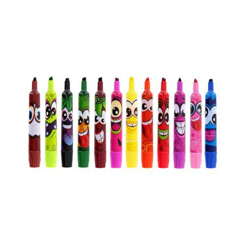 Набір ароматних маркерів для малювання Scentos Штрих 12 кольорів (40641) фото №2