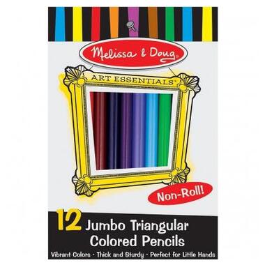Набір для творчості Melissa&Doug Кольорові олівці 12 кольорів (MD4119) фото №1