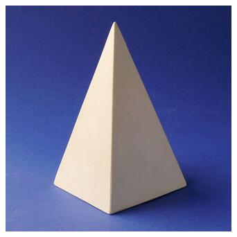 Гіпсова фігура Alizarin Піраміда для малюнку в класі ІЗО 12 х 7 см (g01003) фото №7