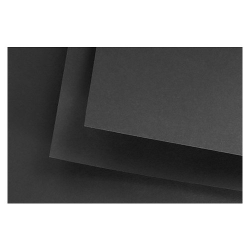 Бумага для рисунка Fabriano Mixed Media Black Black черная В2 (50х70см) 300 г/м2 фото №2