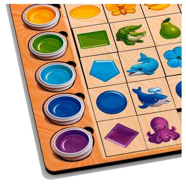 Деревянный пазл-вкладыш Ассоциации цвета (ПСД268) PSD268  фото №2