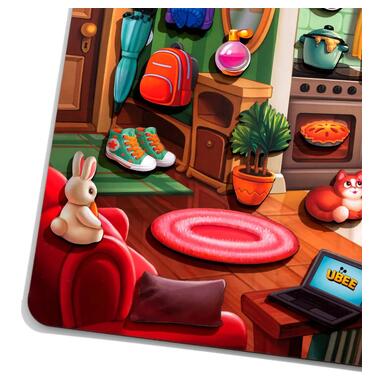 Деревянный пазл-вкладыш Наведи порядок в комнате и накорми Ваню (ПСД271) PSD271  фото №5