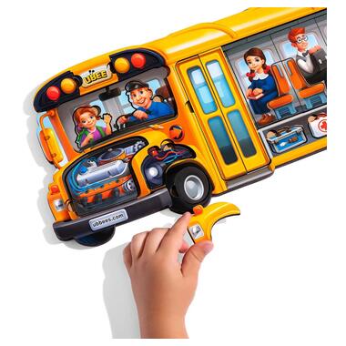 Деревянный пазл-вкладыш Школьный автобус (ПСД270) PSD270  фото №7