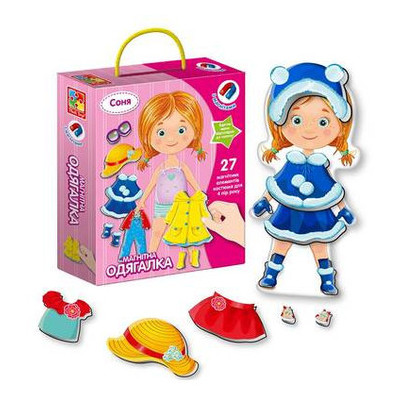 Магнитная одевашка Vladi Toys Соня (VT3702-07) фото №1
