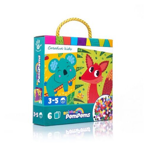 Набір для творчості Vladi Toys Rainbow pompoms рус (VT4433-06) фото №1