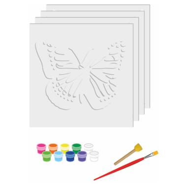 Набір для творчості Rosa Talent 3D-картина 4 шари Метелик 2 17х17 см (4823098529026) фото №2