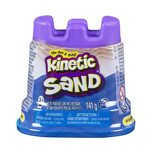 Кінетичний пісок Wacky-Tivities Kinetic Sand Міні-фортеця 141 г Блакитний (71419B) фото №1