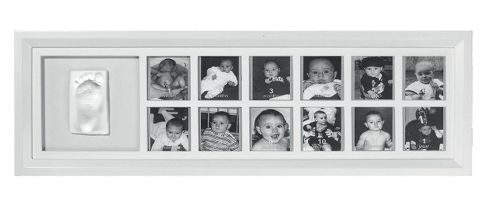 Рамка Baby Art First Year Print Frame White & Grey (34120085) фото №1