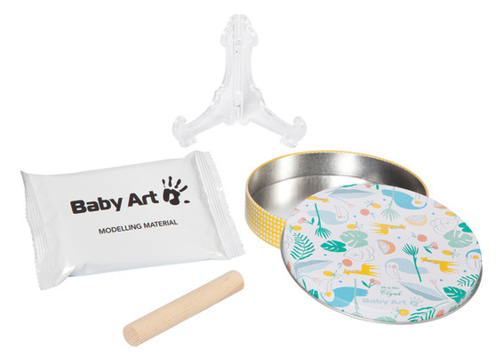 Набор для создания отпечатка ручки и ножки малыша Baby Art Магическая коробочка Подарочная (3601093500) фото №6