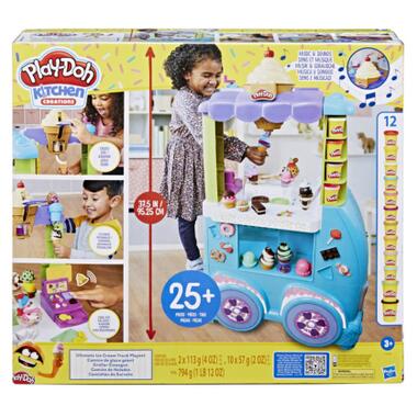 Набір для творчості Hasbro Play-Doh Мега набір: машинка з морозивом (F1039) фото №1