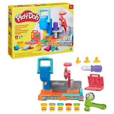 Набор для творчества Hasbro Play-Doh Верстак для штамповки и распиловки (F9141) фото №1