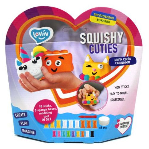 Набір для ліплення Squshy Cuties (70131) фото №1