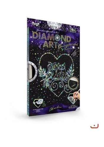 Набір для творчості 7Toys DIAMOND ART, Совушки (DAR-01-03) фото №1