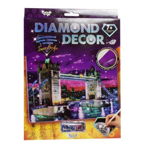 Набір для творчості Danko Toys Diamond Decor: Тауерський міст (DD-01-03) фото №1