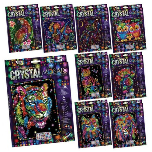 Набор для творчества Danko Toys Crystal mosaic ДТ-ОО-09-08 фото №1