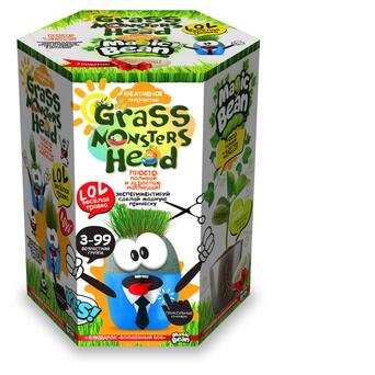 Набір креативної творчості Danko toys Grass monsters head ДТ-СО-16-46 фото №3