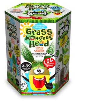 Набір креативної творчості Danko toys Grass monsters head ДТ-СО-16-46 фото №2