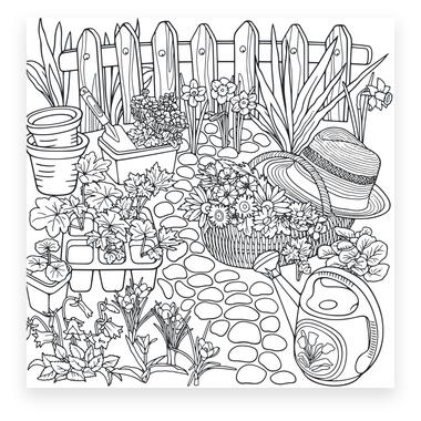 Розмальовка антистрес Казкові квіти (742910) фото №3