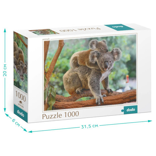 Пазл DoDo Toys Маленька коала з мамою 301183 1000 ел фото №3