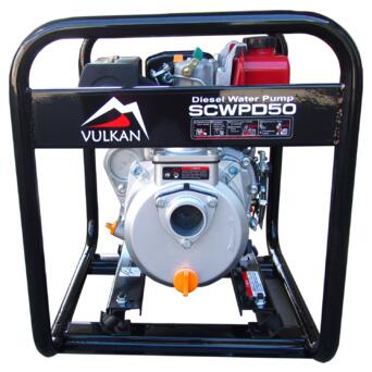 Мотопомпа дизельна Vulkan SCWPD50 для чистої води фото №3