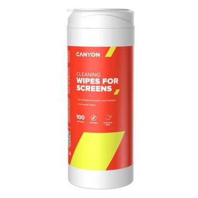 Салфетки Canyon Screen Cleaning Wipes 100 wipes (CNE-CCL11) фото №1