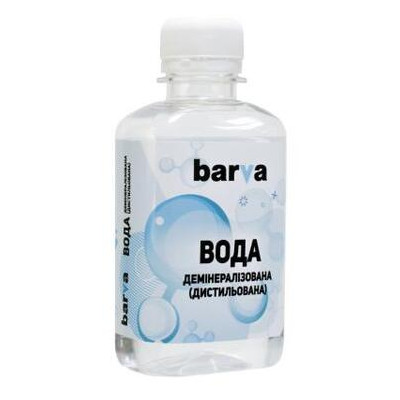 Чистяча рідина BARVA salt-free water 180 мл (F5-H2O-180) фото №1
