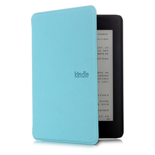 Чехол ArmorStandart Leather Case for Amazon Kindle Paperwhite 4 (10 gen) Light blue фото №4