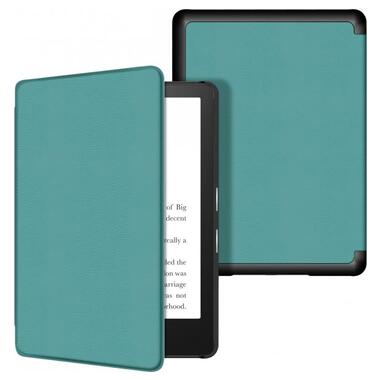 Обкладинка для електронної книги Amazon Kindle All-new 11th Gen. Armor Leather Case Dark Green (ARM68879) фото №1