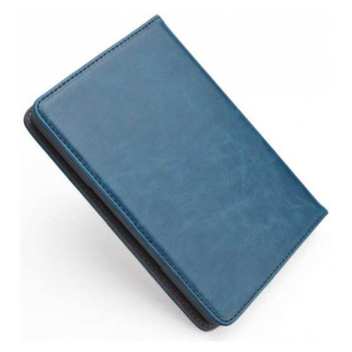 Кожаный чехол с LED подсветкой для Kindle 5/Kindle 4 Синий (MB28863) фото №1