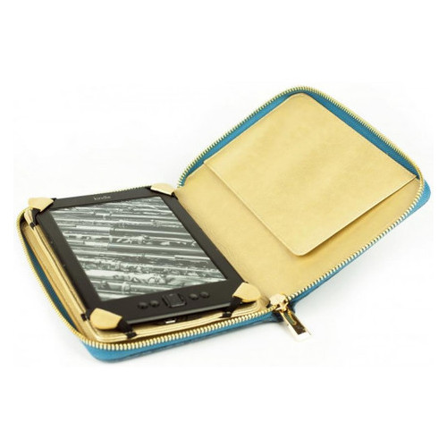 Универсальный кожаный чехол Wallet Style для планшетов/книг Royal Blue (MB30463) фото №2