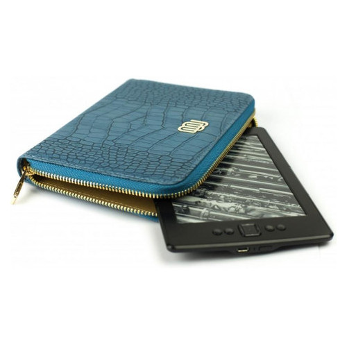 Универсальный кожаный чехол Wallet Style для планшетов/книг Royal Blue (MB30463) фото №4