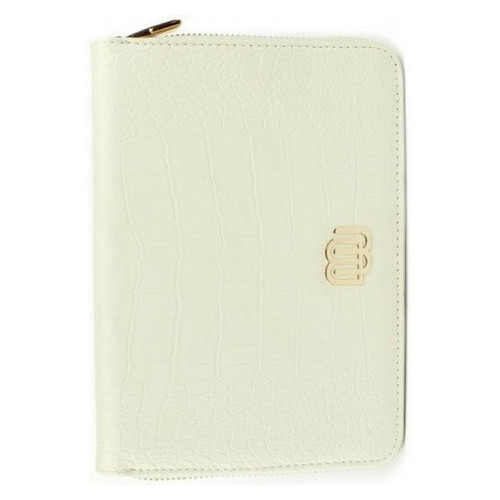 Универсальный кожаный чехол Wallet Style для планшетов/книг Satin White (MB30465) фото №5