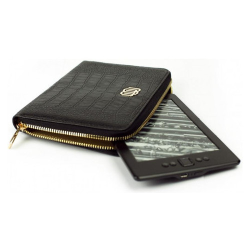 Универсальный кожаный чехол Wallet Style для планшетов/книг Soul Black (MB30464) фото №4