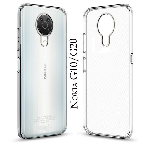 Силіконовий чохол BeCover для Nokia G20 Transparancy (706084) фото №2