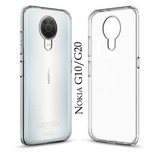 Силіконовий чохол BeCover для Nokia G20 Transparancy (706084) фото №1