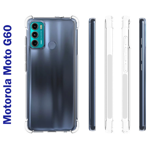Панель Anti-Shock BeCover для Motorola Moto G60 Clear (706962) фото №9