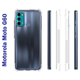 Панель Anti-Shock BeCover для Motorola Moto G60 Clear (706962) фото №12