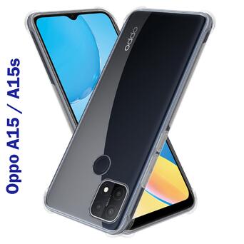 Панель Anti-Shock BeCover для Oppo A15/A15s Clear (706969) фото №11