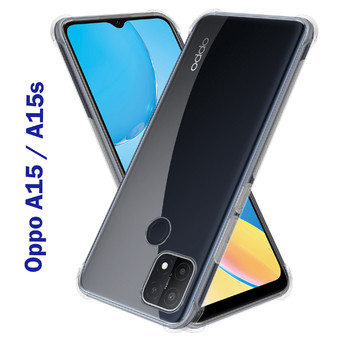 Панель Anti-Shock BeCover для Oppo A15/A15s Clear (706969) фото №4